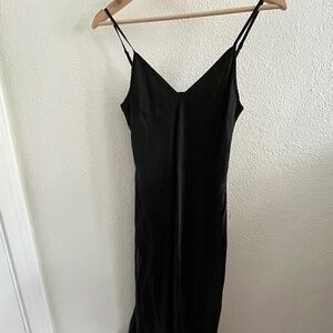 Quince Silk Slip Dress